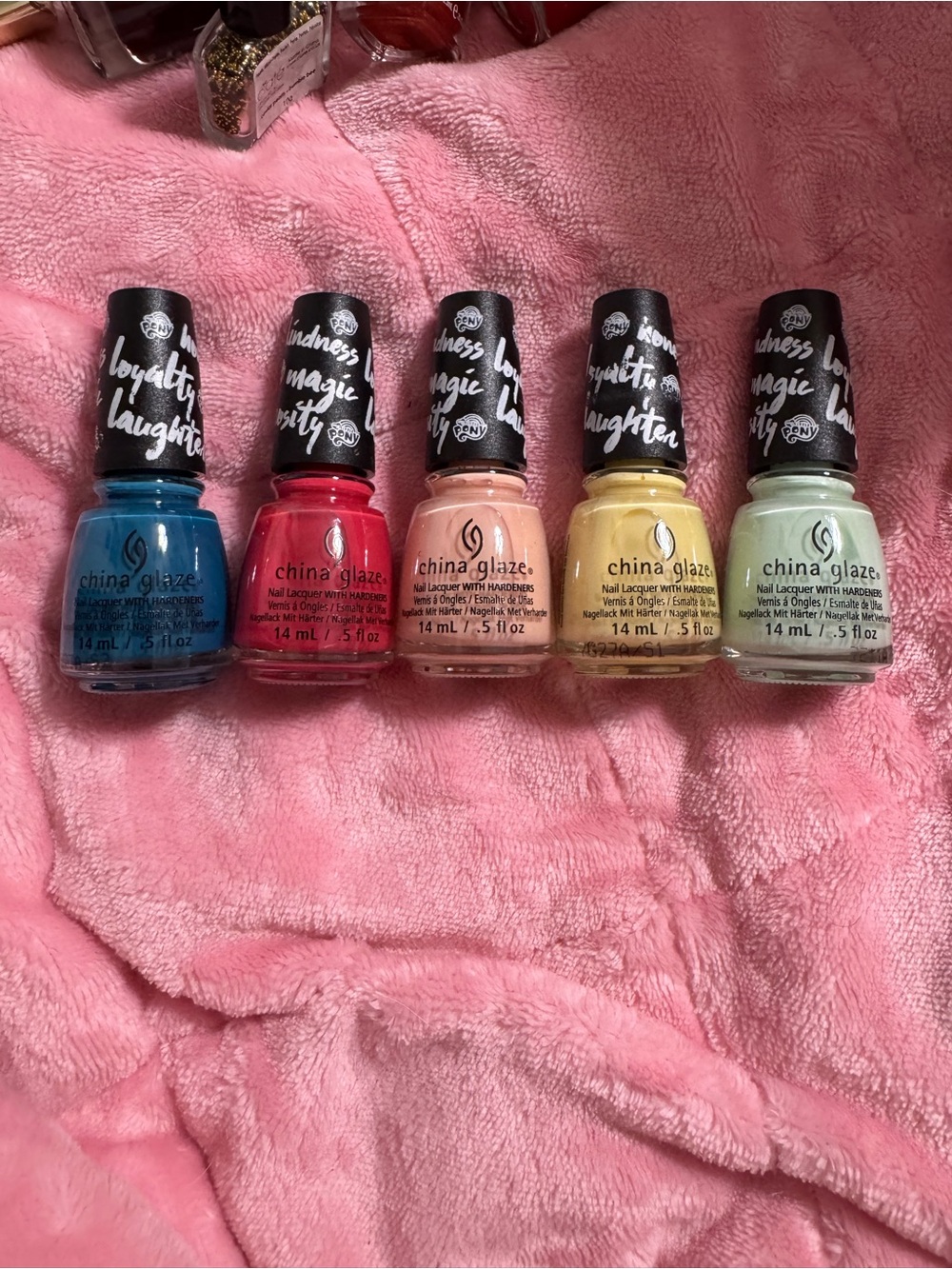 My Little Pony China Glaze Nail Polish Bundle